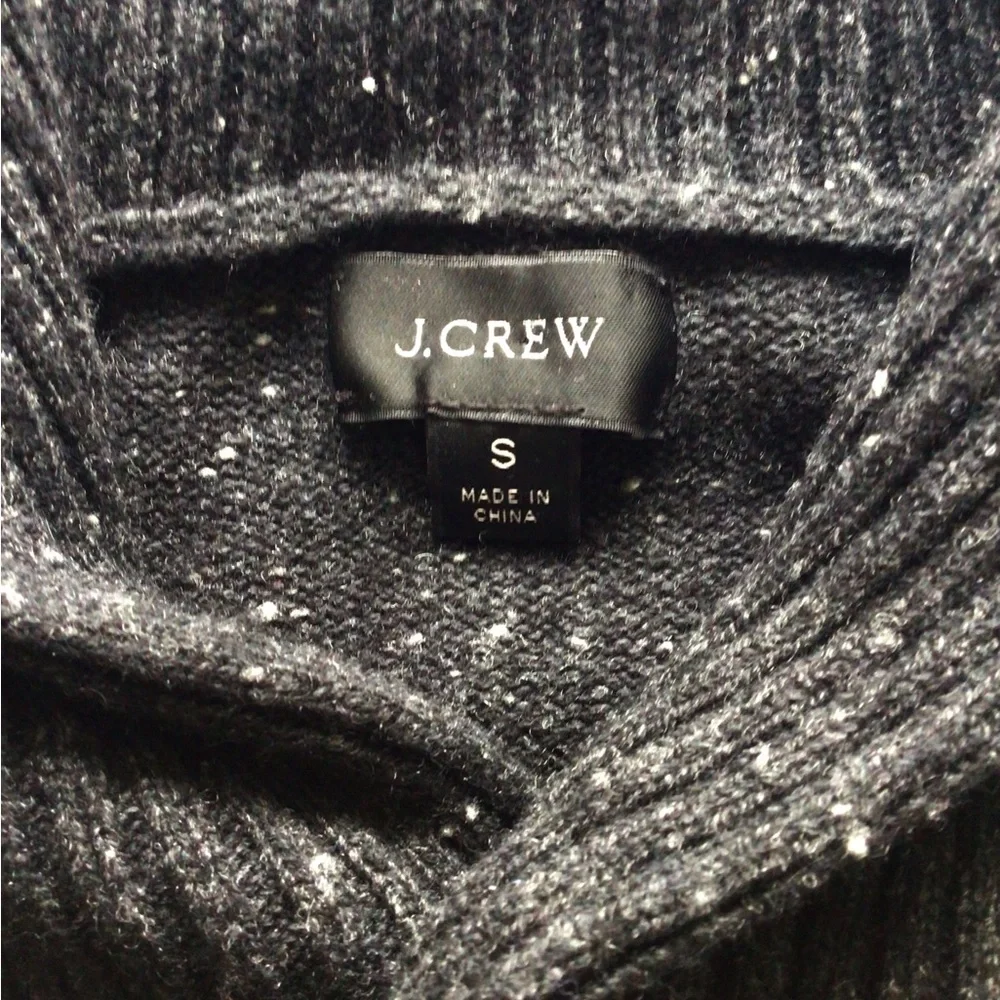 J.Crew Rugged Merino Wool Blend Shawl Collar Sweater Men's Size Small